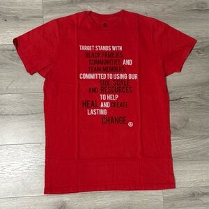 Target Red Graphic T-Shirt